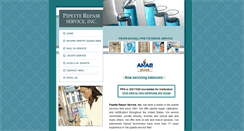 Desktop Screenshot of pipetterepairservice.com